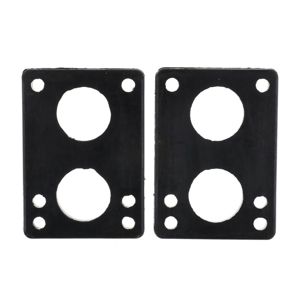2pcs 0.24"/6mm Soft Skateboard Riser Shock Pads Longboard Shock pads Supp.l8