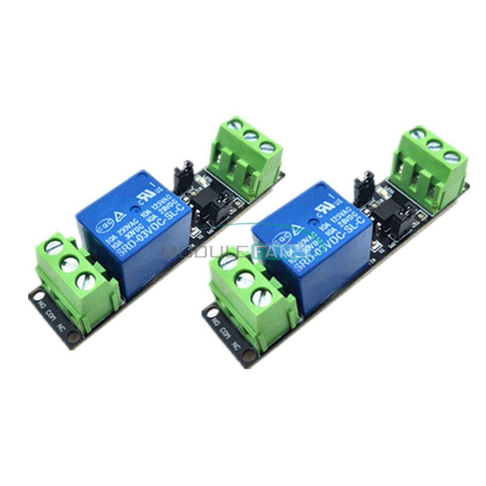 2PCS 3V 1-Channel Relay Isolation High Level Drive Control Optocoupler Module