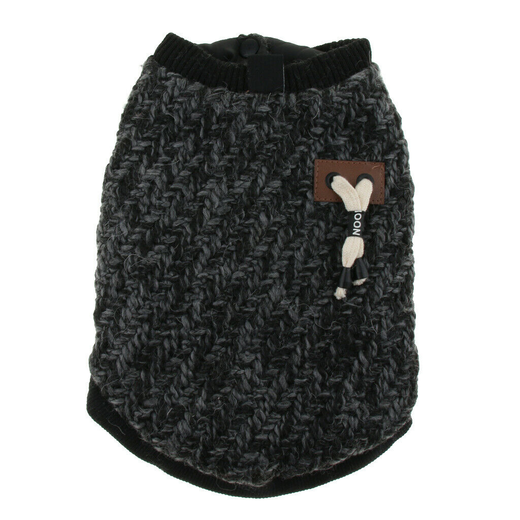 Pet Dog Autumn Winter Jacket Warm Coat Puppy Clothes Apparel blue