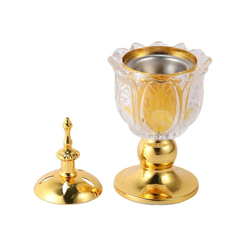 Arabian Style Imitate Crystal Incense Burner Eid Plating Incense Burner TraditH2