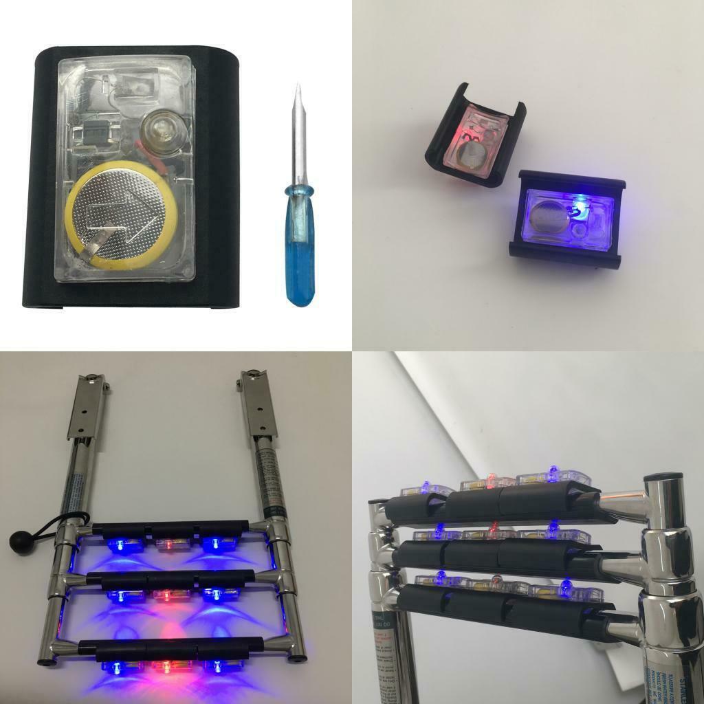 Wire free Angle activated LED Light Lamp for Marine Accessories Boarding Ladder
