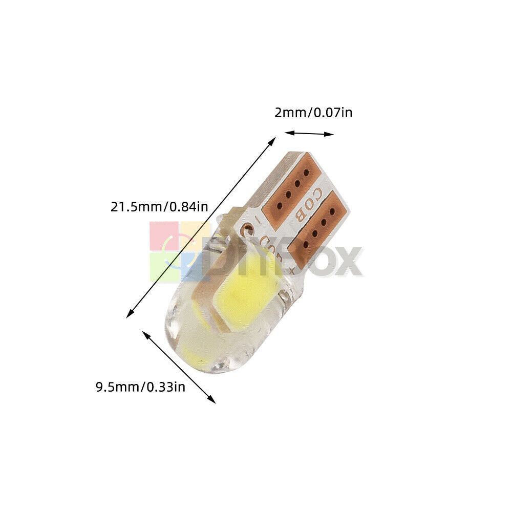 10PCS T10 LED Width Indicator LED Dashboard Light LED Width Lamp Car Small Light