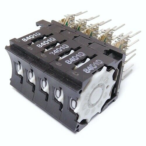 [3pcs] 84010 Rotary Switch Vrtical THT