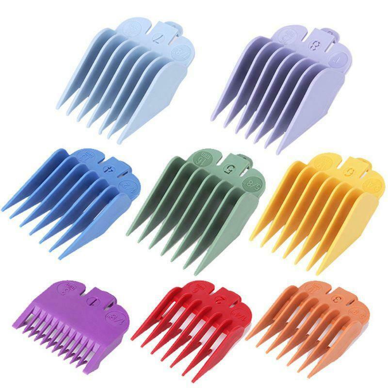 8x For Wahl Attachment Hair Clipper Guide Limit Comb Blade Trimmer Guards 3-25MM