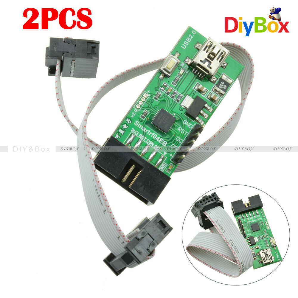 [2PCS] Zigbee Emulator Programmer Debugger Support CC2430 CC2531 CC2530 CC2540