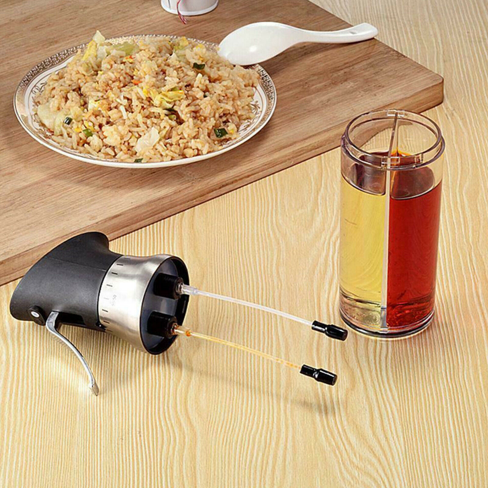 Olive Oil Vinegar Sprayer Mister Spray Pump Bottle BBQ Kitchen Gadget Tool