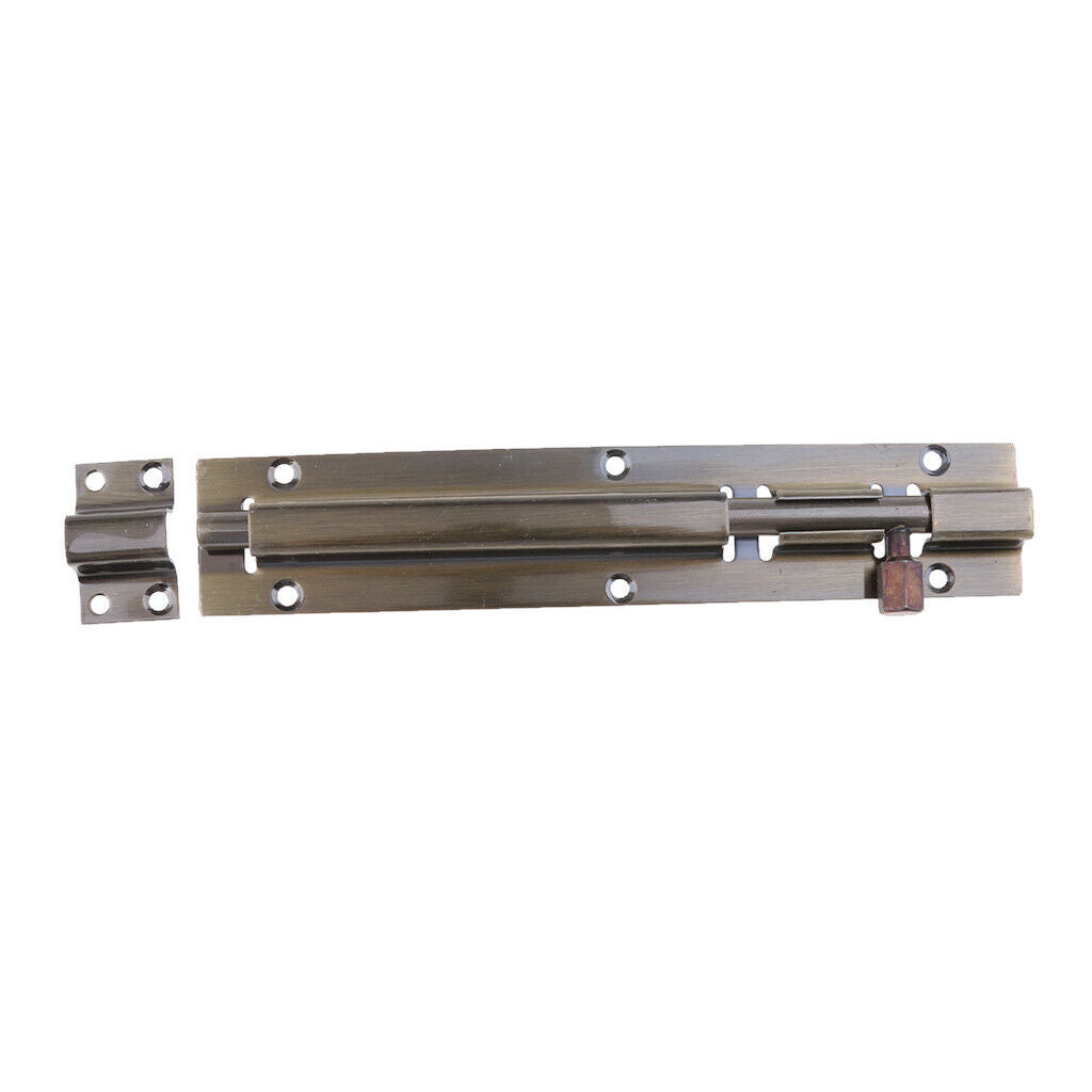 Door Latch Barrel Bolt Latch Hasp Stapler Gate Lock Safety 8inch 218mmx37mm