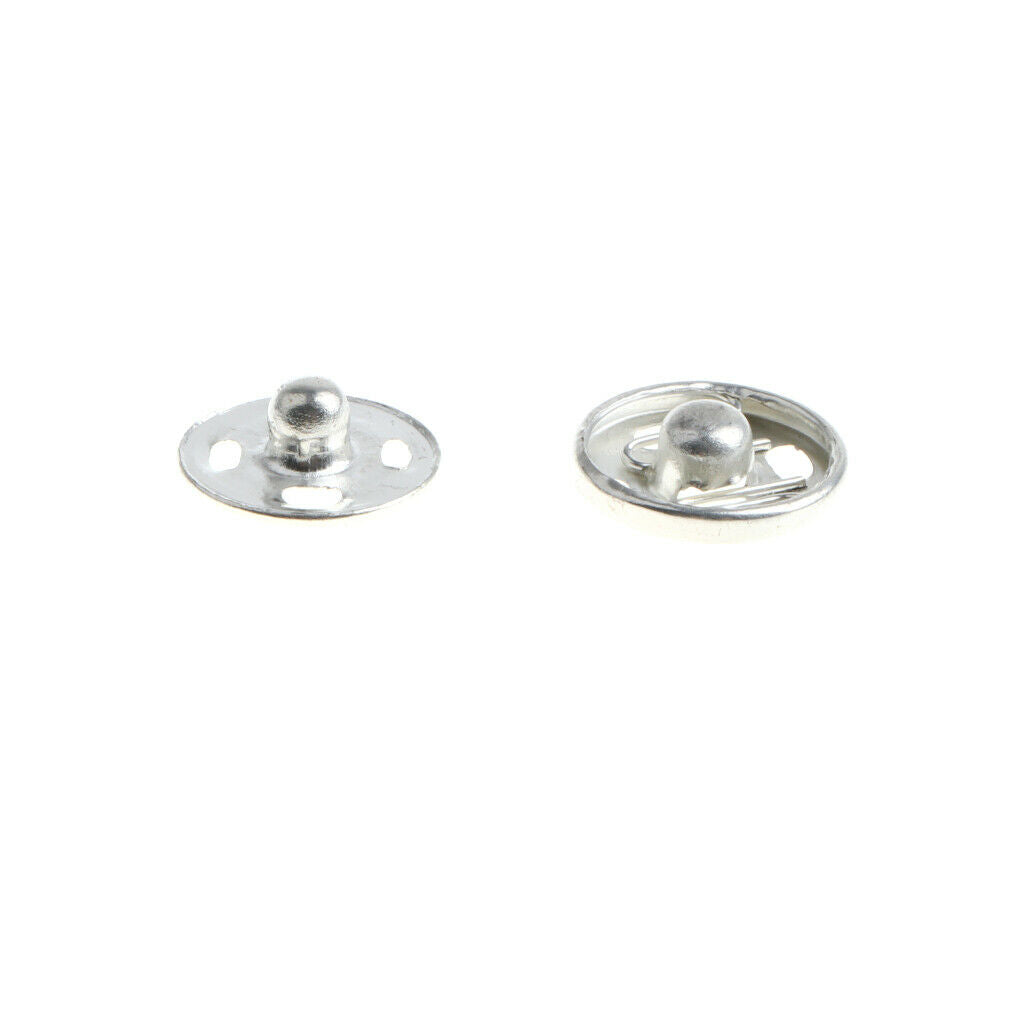 50 pair Sew on Metal Snap Fastener Button Press Button DIY Sewing Craft 12mm