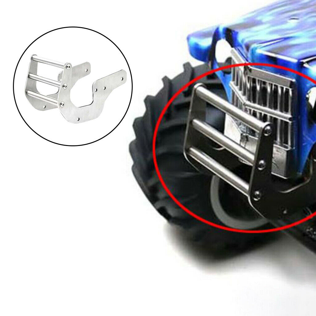 Monster Car Front Bumper for LOSI 1/10 Solid Axle RC Truck Car DIY Parts