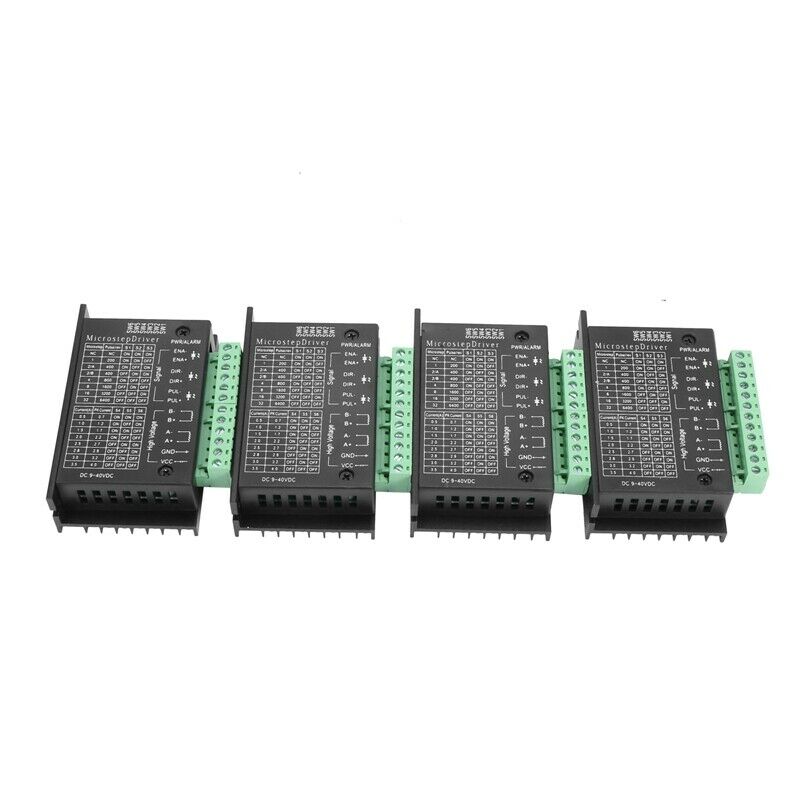 4 Pack TB6600 4A 9-42V Stepper Motor Driver CNC Controller, Stepper Motor Dri2