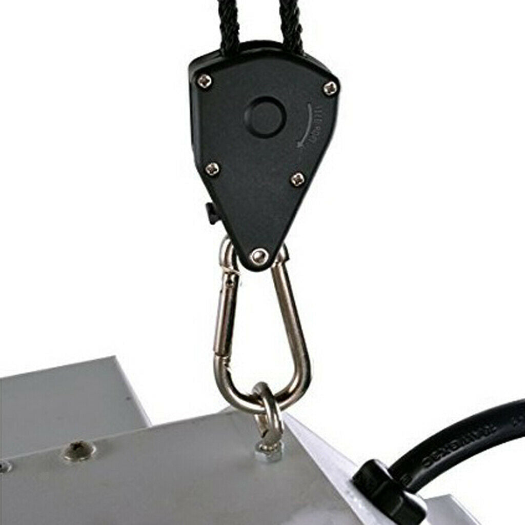 Black Heavy-duty Adjustable Ratchet Rope Garden Supplies Ratchet Hanging Kit