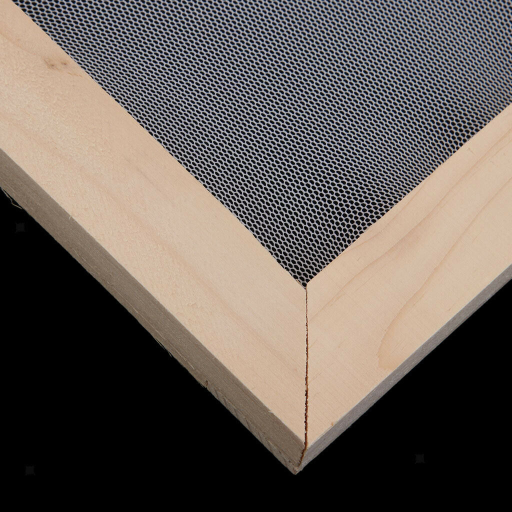 Wooden Paper Making Mould Frame Papermaking Screen for DIY Kids Crafts 20x30cm