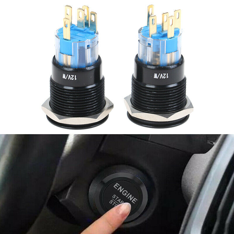 Car Engine Start Push Button Switch Replacement Enginee Start 12V Waterpr.l8