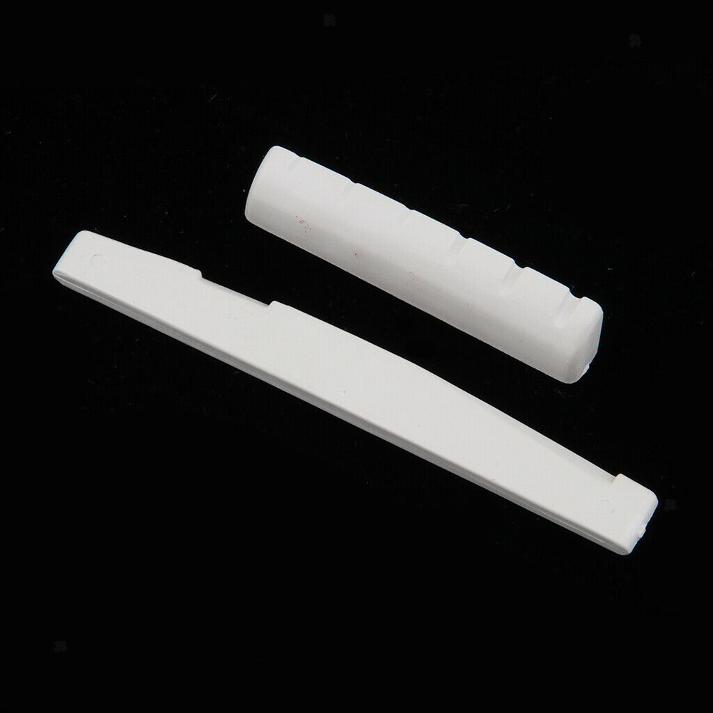 Plastic Steel Slotted Brass Guitar Nut for Electric Acoustic Guitar Nuts