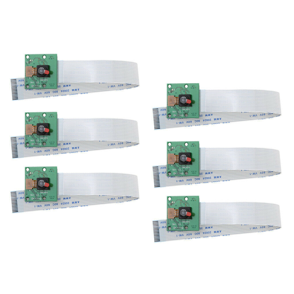 Pack of 6 New for Raspberry Pi A B Camera Module Board Extension Flex Ribbon