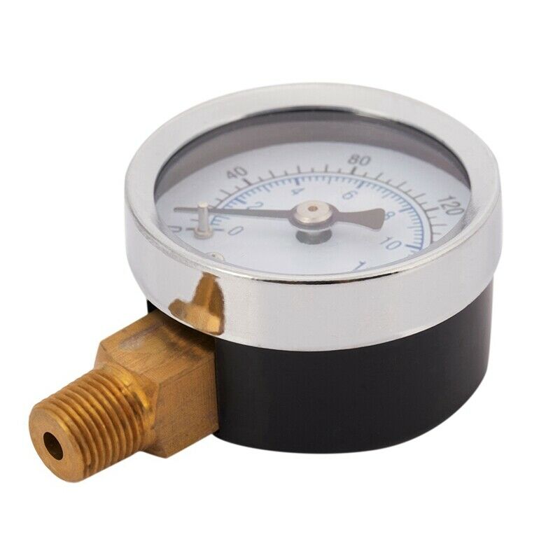 Ts-40-14 Bar 0-200 Psi 0-14 Bar Pressure Gauge 1/8 Male Npt Pressure Gauge AirV1