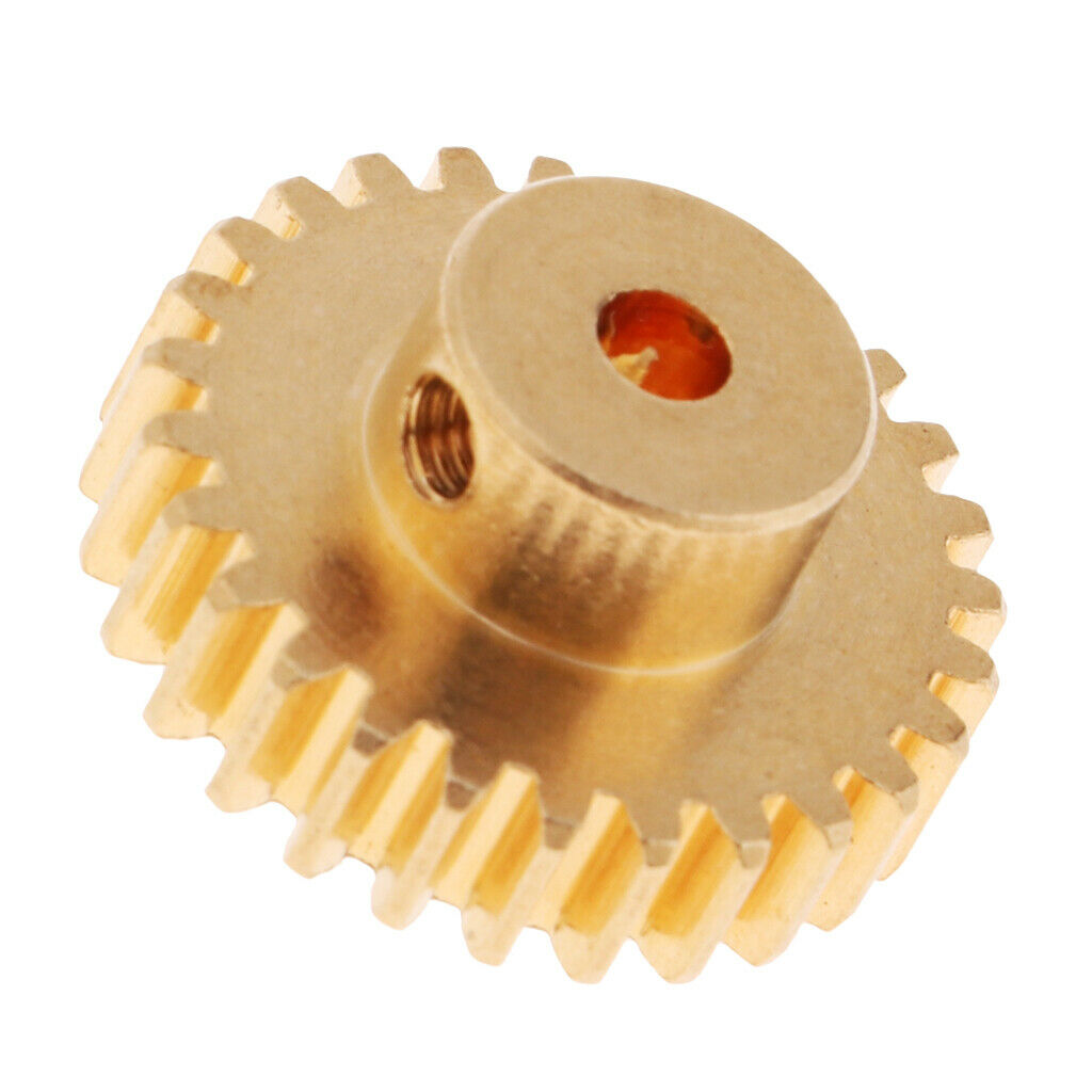 2pcs Golden Metal Motor Opinion Gear for WLtoys A959-B A969-B K929-B Cars
