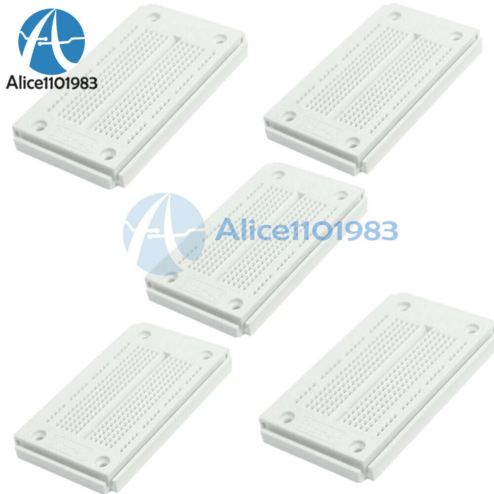 5PCS Solderless PCB BreadBoard 270 Points 23x12 SYB-46 Test kit for Arduino UNO
