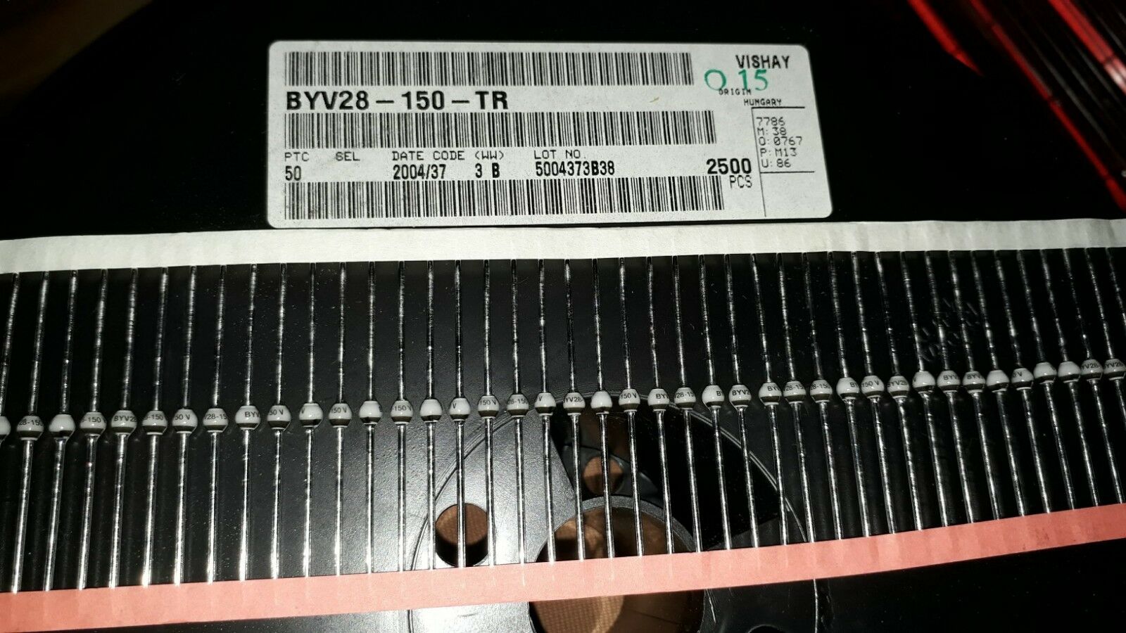20pcs VISHAY TELEFUNKEN BYV28-150 3A 150V ULTRA FAST RECOVERY DIODES FOR AUDIO!