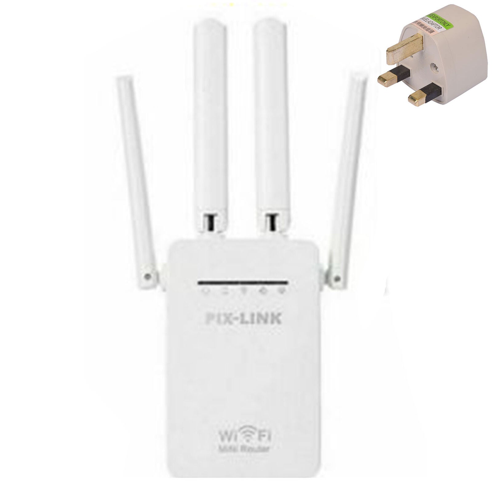 1200Mbps WiFi Range Extender Repeater Wireless Amplifier Router Signal Booster