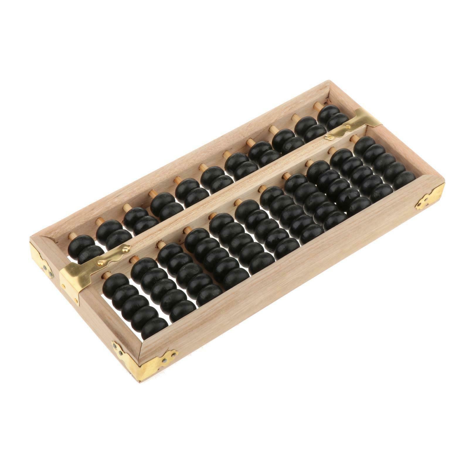 11 Rods Small Abacus Soroban Classic Student Calculator Math Mathematics