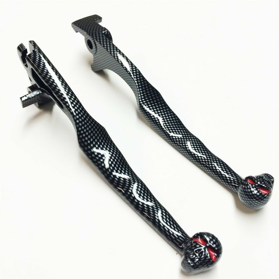 New Carbon Brake Clutch Lever For Suzuki Marauder 800 Boulevard M50 C50