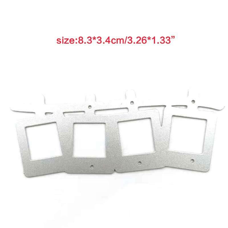 Photo Frame Metal Cutting Dies Stencil DIY Scrapbook Album Paper Card Template