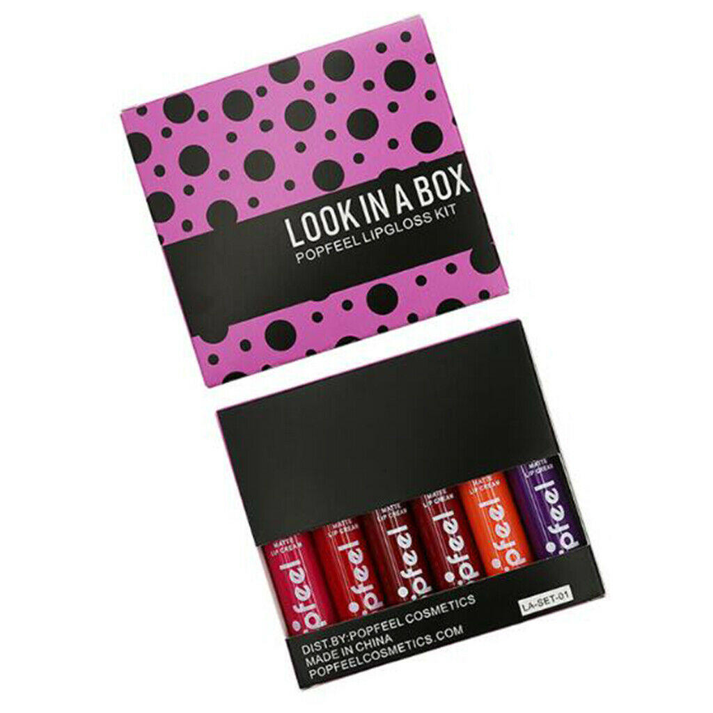 Non-stick Cup Long Lasting Lip Gloss Liquid Lipstick Cosmetics Lip Tint