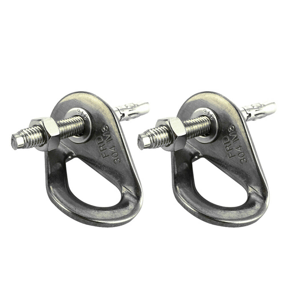 Rock Climbing Stainless Steel Anchor Set Hanger Expansion Bolts Hanger Piton
