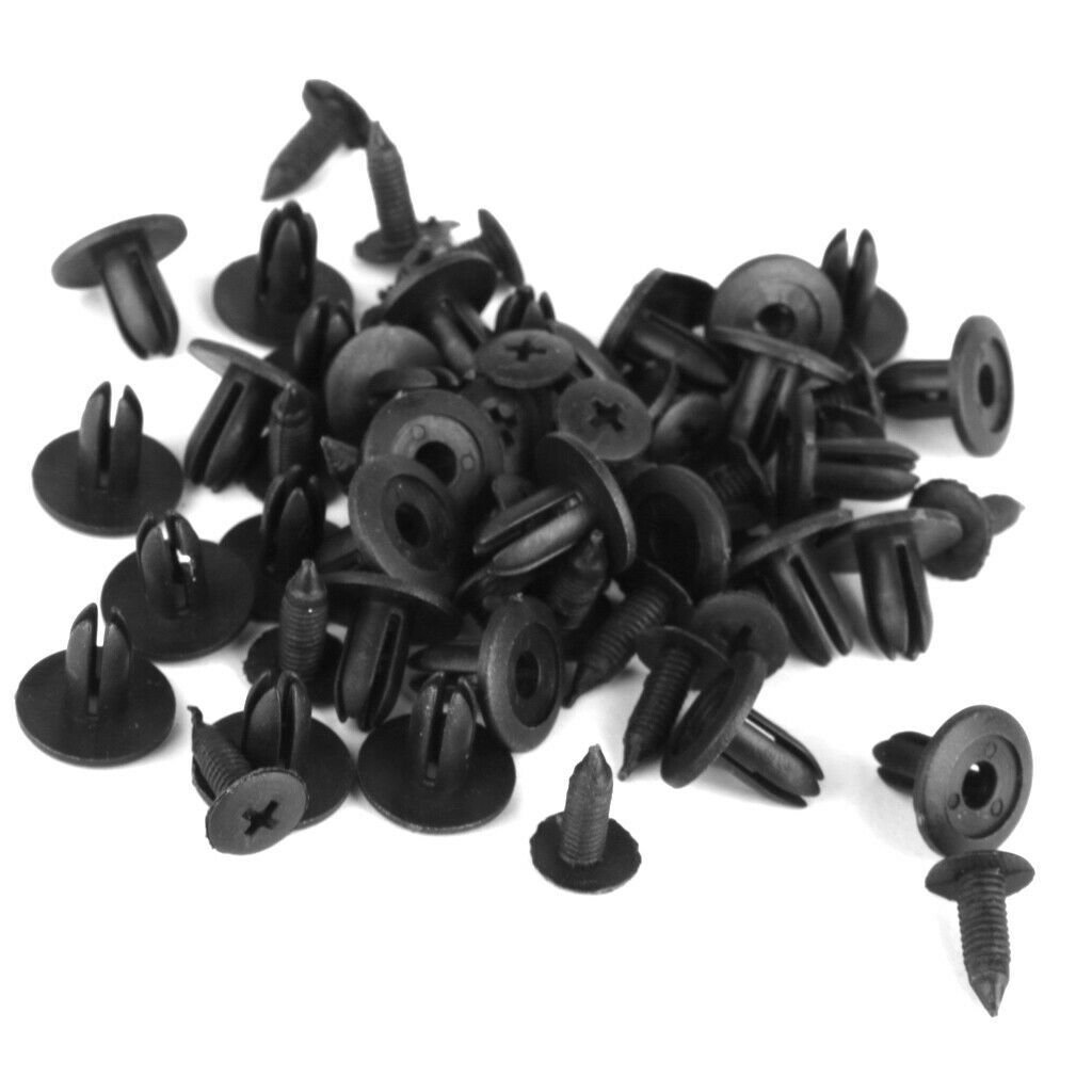 30x Car Door Moulding & Trim Panel Retainer Screw Clips For GM 90467-06017