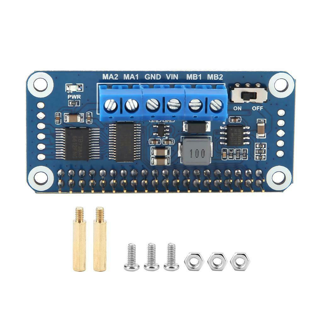 2-Way DC Motor Driver Module PWM I2C PCA9685 Chip Stable for Raspberry Pi 6V-12V