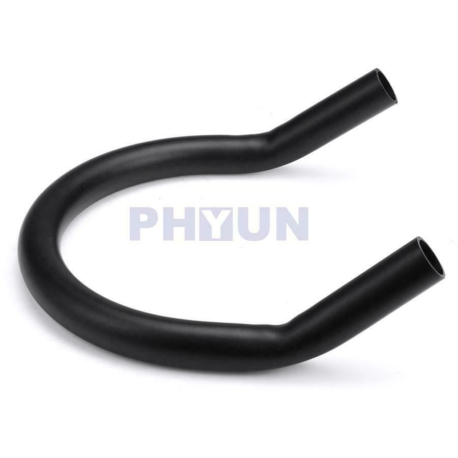 1x Black Rear Seat Hoop Frame 7/8" 22mm For Motorcycle with Flat Frame Universal
