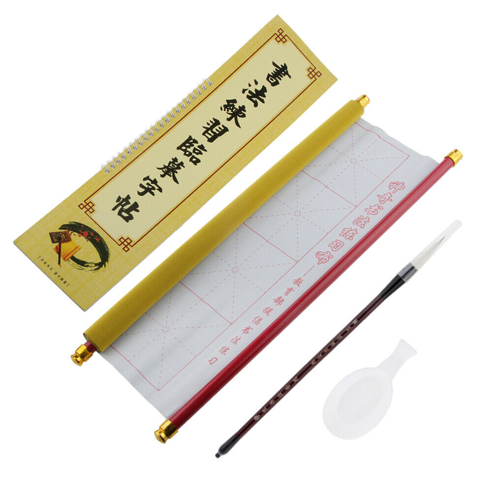 Set Writing Calligraphytool Plate Brushes And Notebook Copycloth Gift Kids