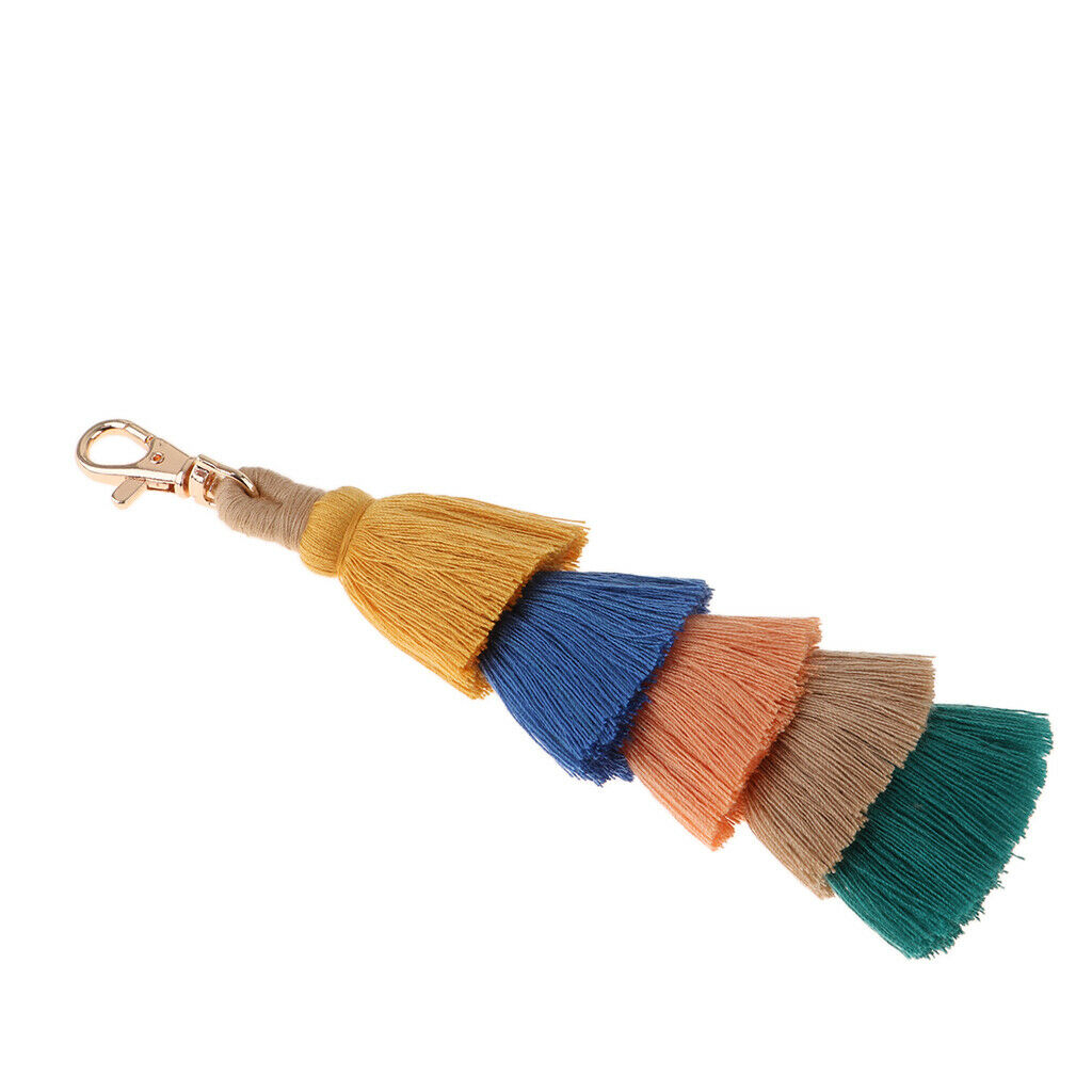 Beautiful Tassel Keychain Car Keychain Charm Handbag Bag Purse