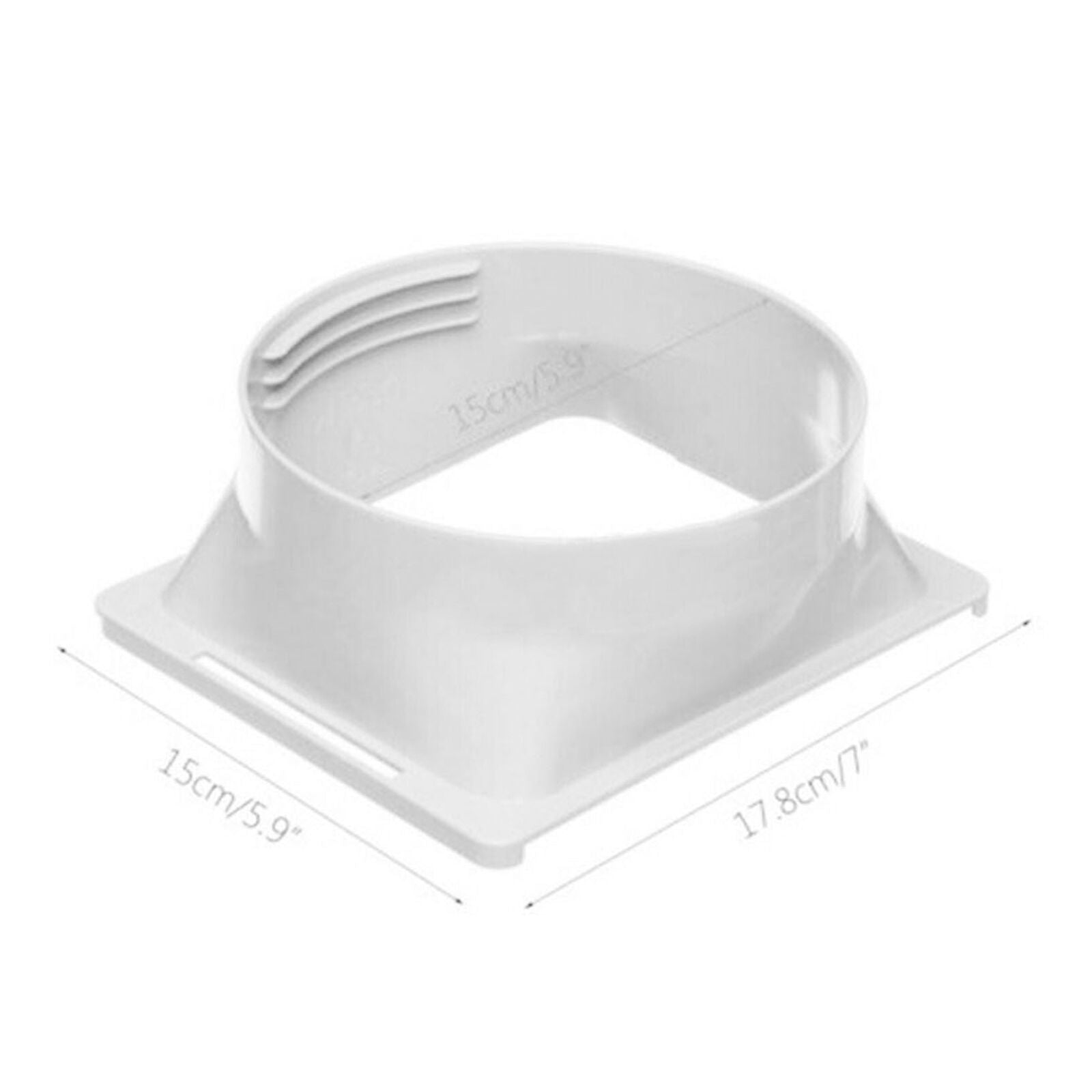 Air Conditioning Discharge Hose Adapter Pipe Interface Connection 15cm White