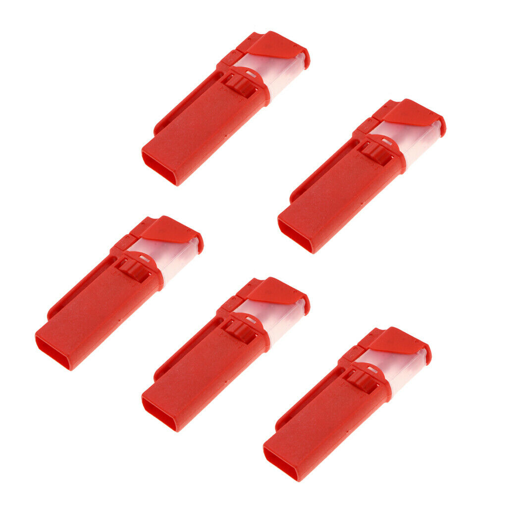 5pcs Fishing Bait Lures Clips Earthworm Bloodworm Clip Fishing Tackle Tool
