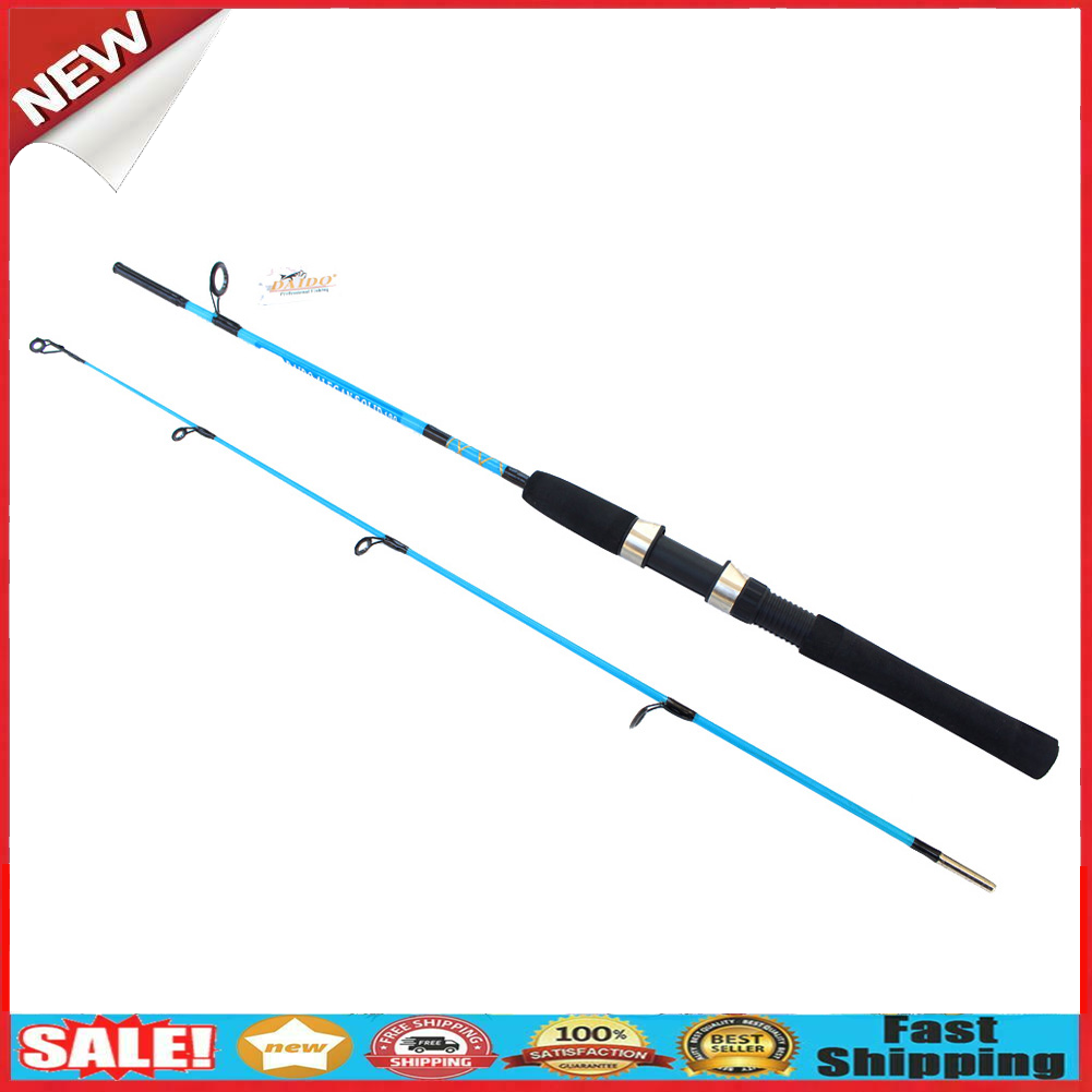 New 1.2M Portable Fiber Reinforce Plastic Lure Rod Telescopic Fishing Pole @