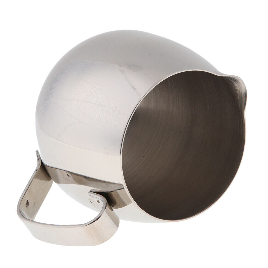 Espresso Milk Frothing Pitcher Stainless Steel Latte Art Coffee Jug 300ml