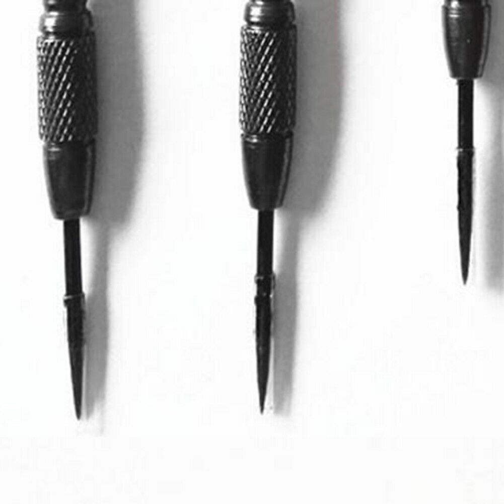 3pcs Professional Aluminum Black Steel Tip Soft Darts Set With Dart Flights 23g