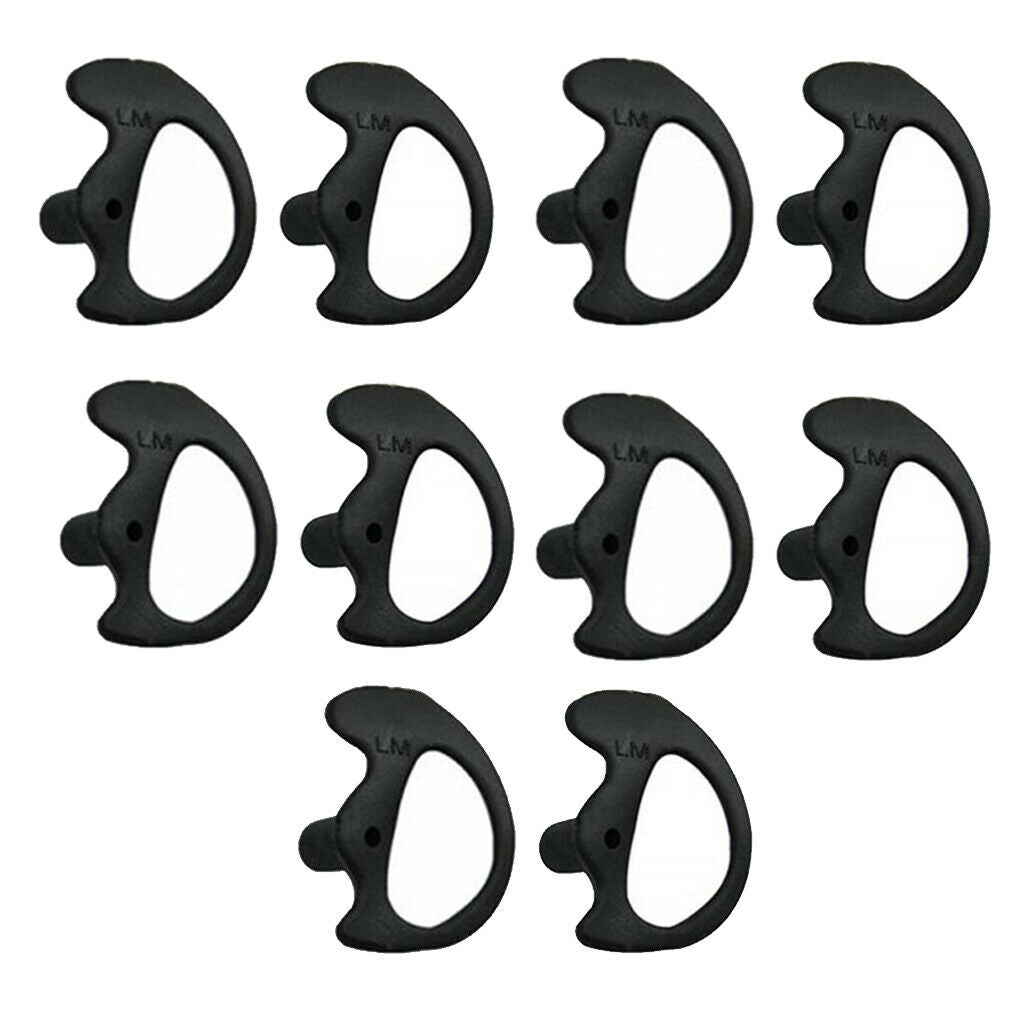 Soft 5 Pair Left Earmold Earbud Earplug for Puxing Wouxun Two-Way Radio Kits