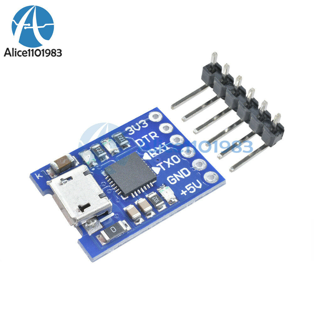 2pcs CP2102 MICRO USB to UART TTL Module 6Pin Serial Converter STC Replace FT232
