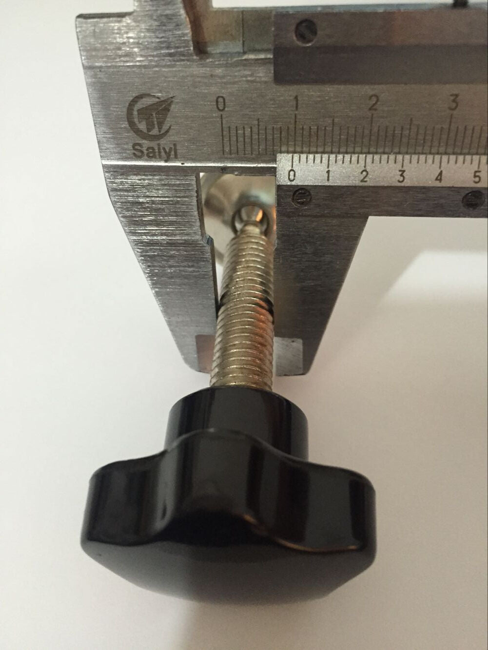 2Lots 10mm Dia Threaded 40mm Diameter Plastic Star Head Clamping Knob