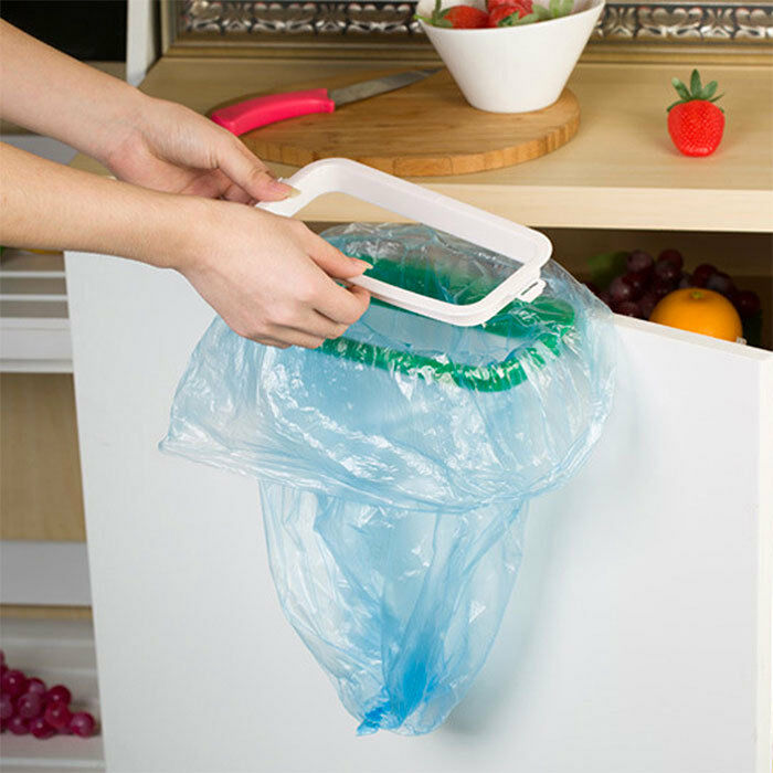 Support Bag Trash Can for Drawer And Door Cupboard Kitchen Bags Garbage New