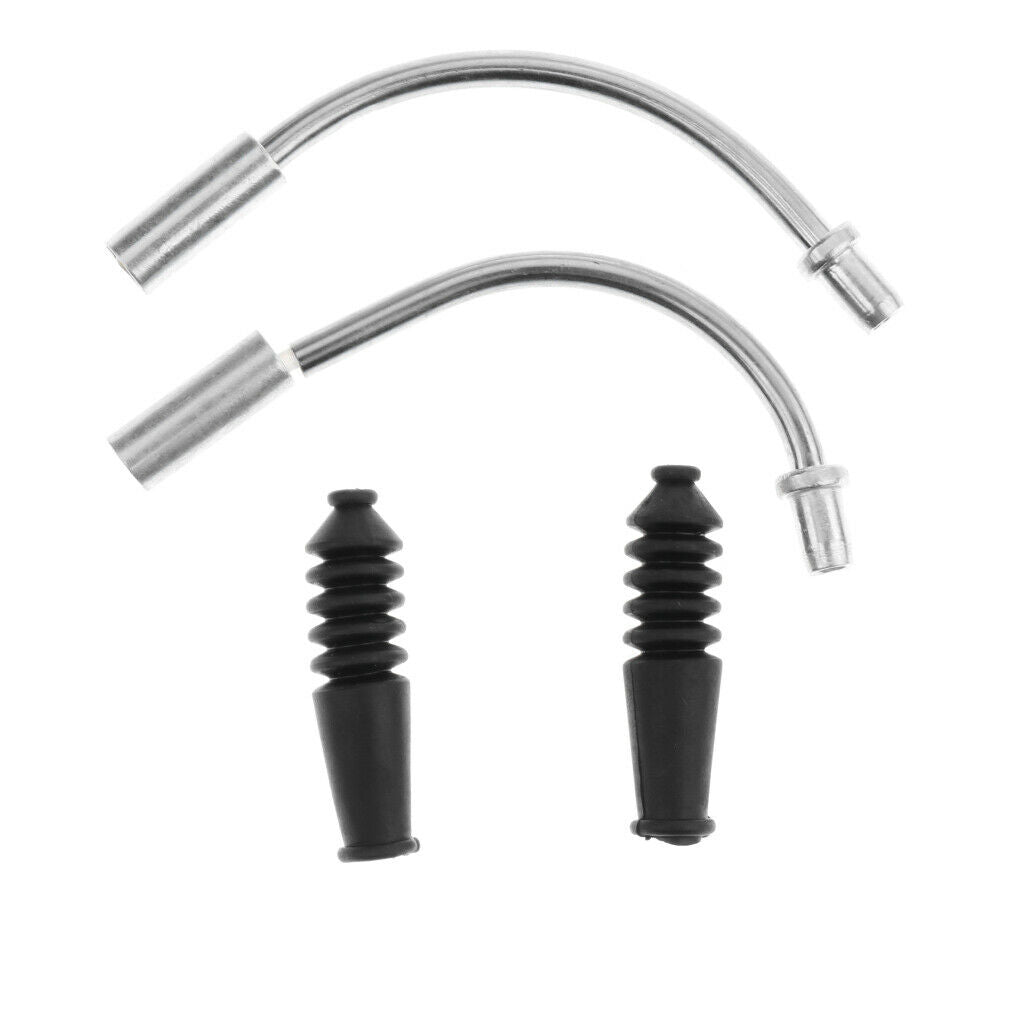 1 Set Pipe Noodles Cable Guide Bicycle Rubber Brake Cables Hose V Brake