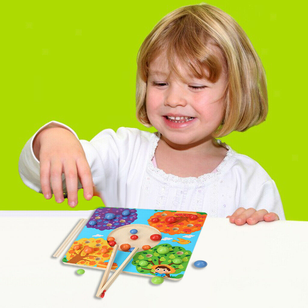 Clamp Beads Game Matching Game Training Chopsticks Training Learning Toys