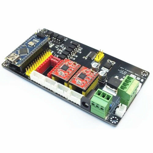 3 Axis USB CNC GRBL Controller A4988 Motor Driver Board For Engraving Machine