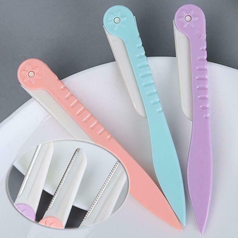 3pcs eyebrow razor shaper for cutting and precisely shaping facial hair trimmer