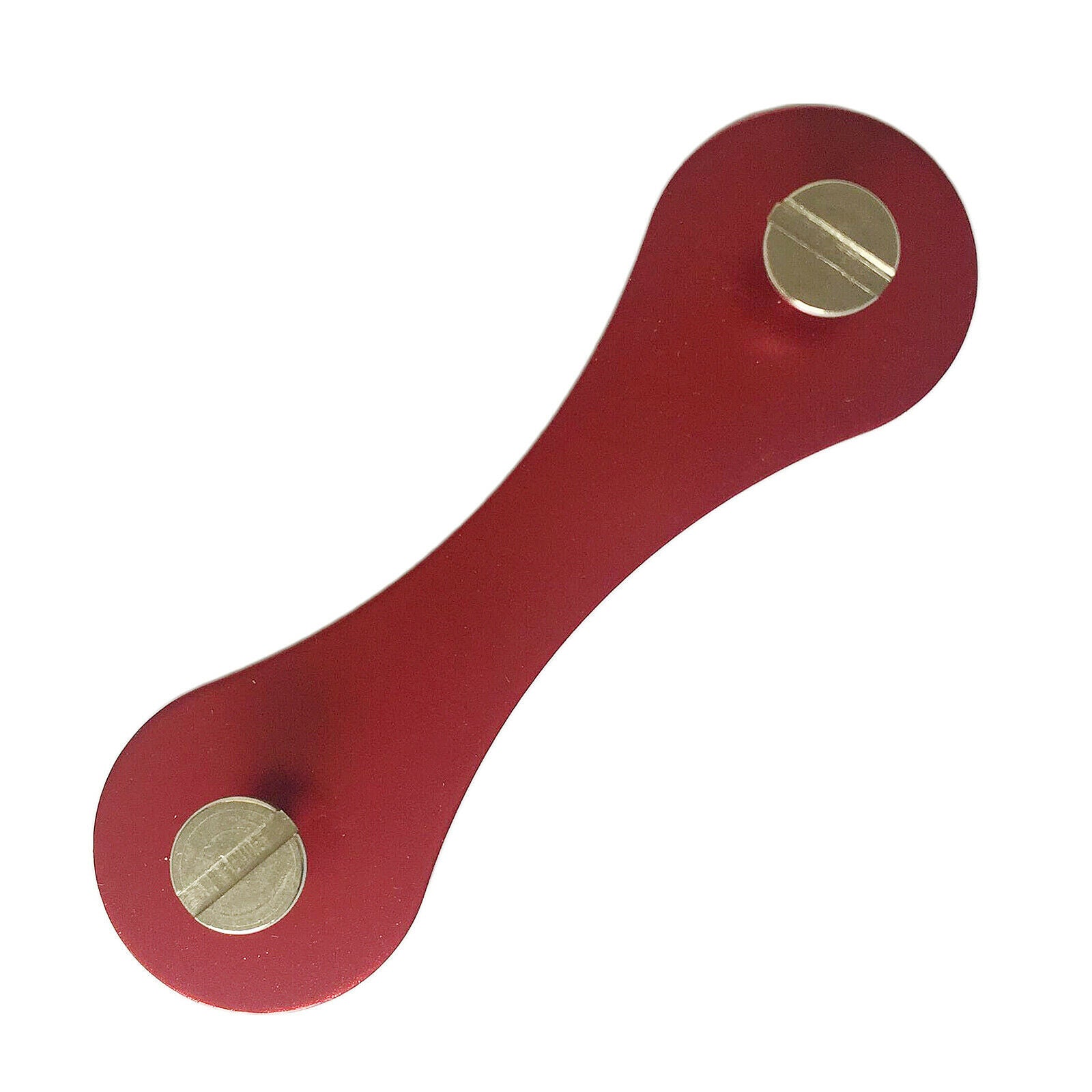 Aluminum Alloy Key Organizer Holder Quickdraw Keychain Smart Clamp Red