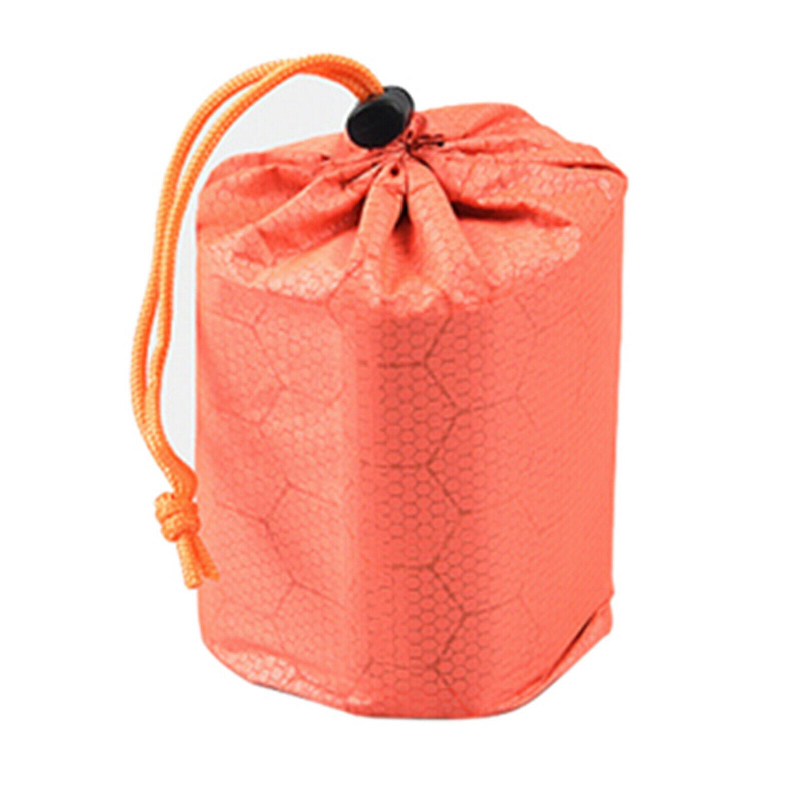 Outdoor Thermal Emergency Sleeping Bag Bivy Sack Survival Blanket Gear Hiking