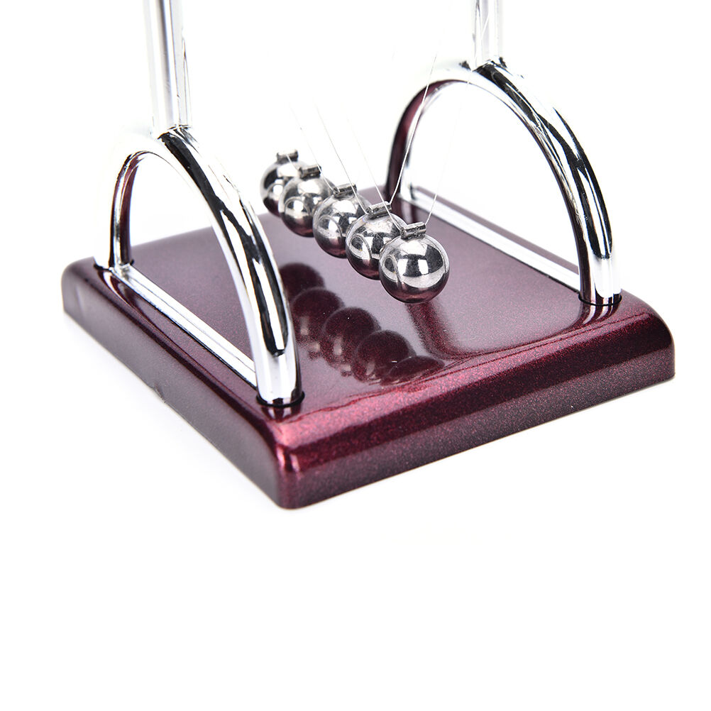 Newton's Cradle Steel Balance Ball Physics Science Pendulum Desk Fun Gift ouJ BU